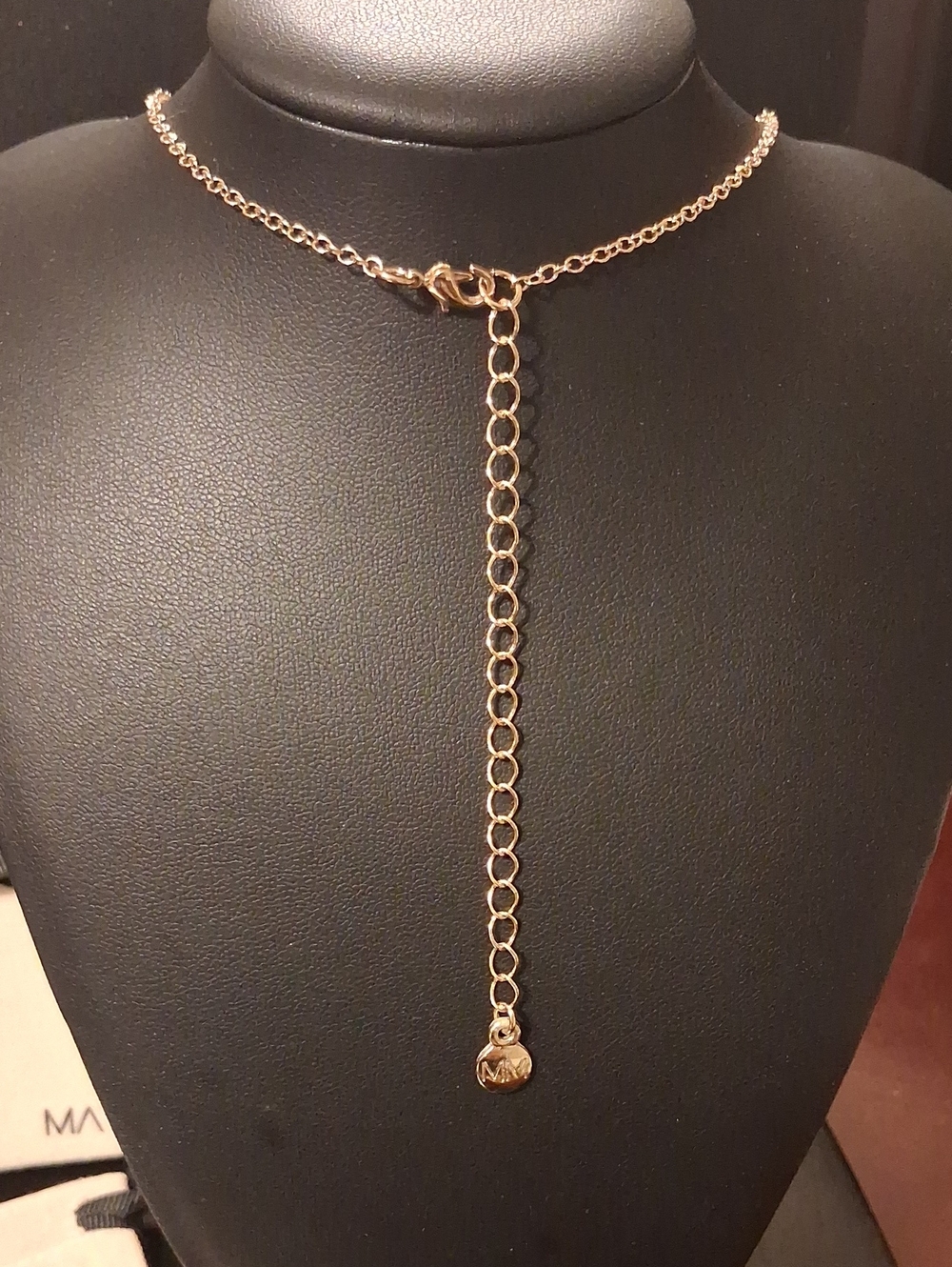 MAYAMAR Pearl Chain Necklace New With Mayamar Gift Box And Matching Dust Pouch - Picture 3 of 5